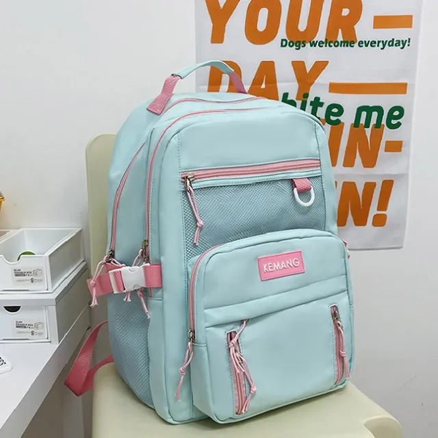 Korean Version Of Lazy Casual High School Students Trendy Sense Shoulder Bag Blue - Shop at LoveMi