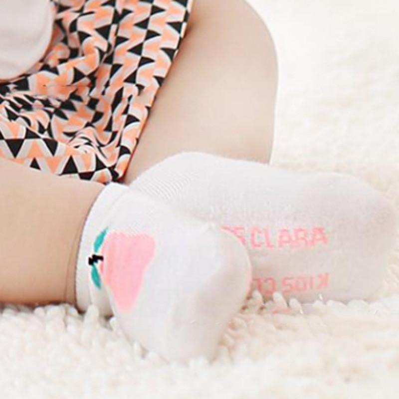 Summer Cartoon Print Baby Non-slip Floor Socks