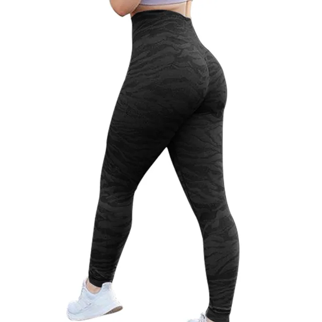 Butt Leggings For Women Push Up Booty Legging Workout Gym Tights Fitness Yoga Pants Black And Gray Horse - Shop at LoveMi
