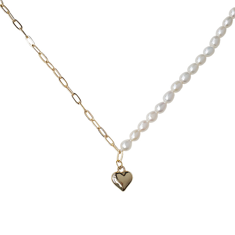 High Quality Freshwater Pearl Plated 14k Necklace