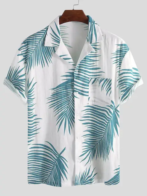 New Fashion Casual Hawaiian Shirts for Men