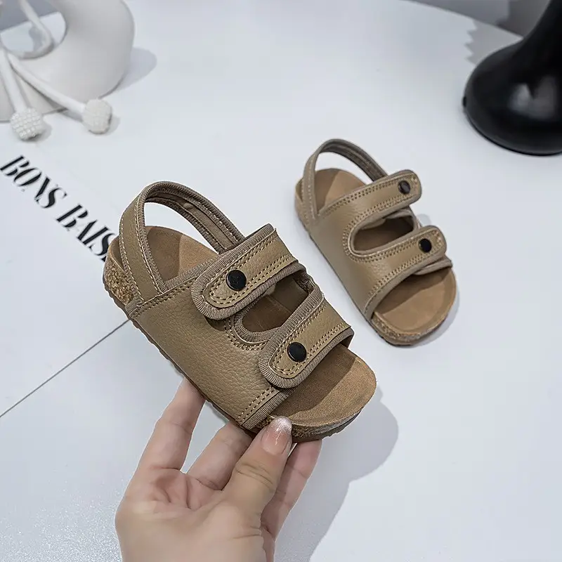 2026 Summer New Korean Style Kids Beach Sandals, Fashion Minimalist Comfortable Sandals For Boys And Girls