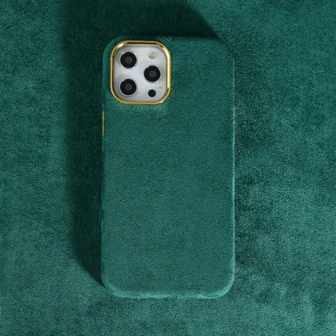 Turn Fur Mobile Phone Case Furry Protective