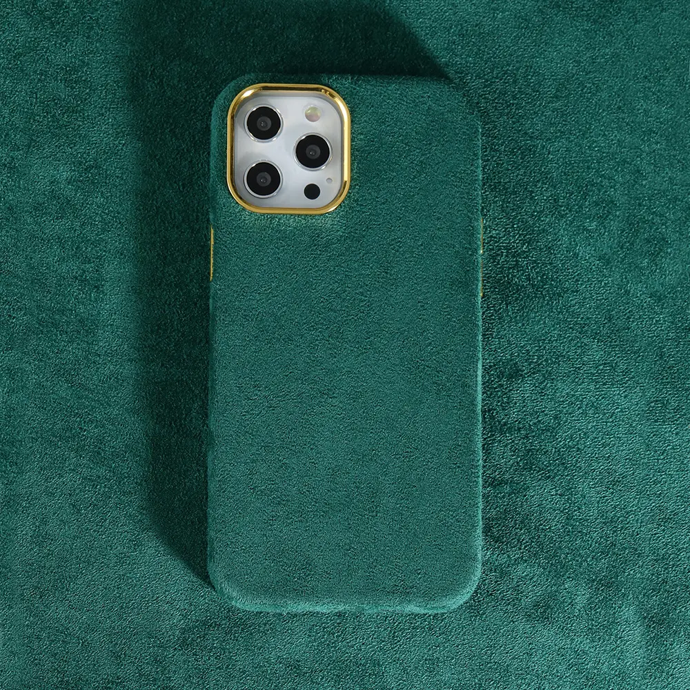 Turn Fur Mobile Phone Case Furry Protective