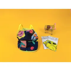 Fashion Lightweight And Breathable Pet Sling Fruit Party Vest - Black - View 1