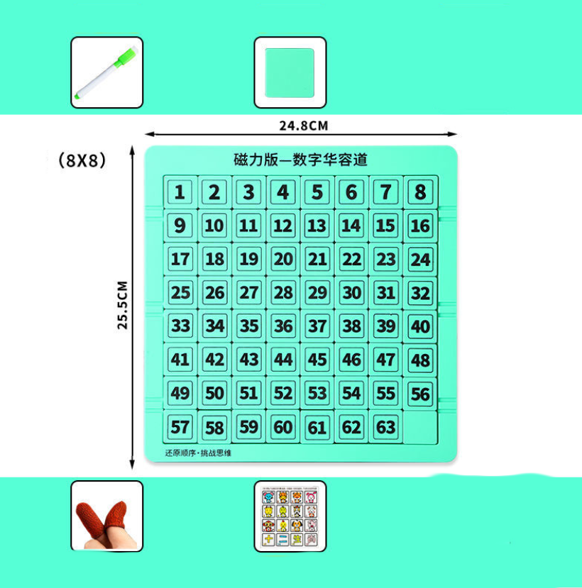 Title 5, Digitalna magnetna dečija igračka Nine Grid Mat...