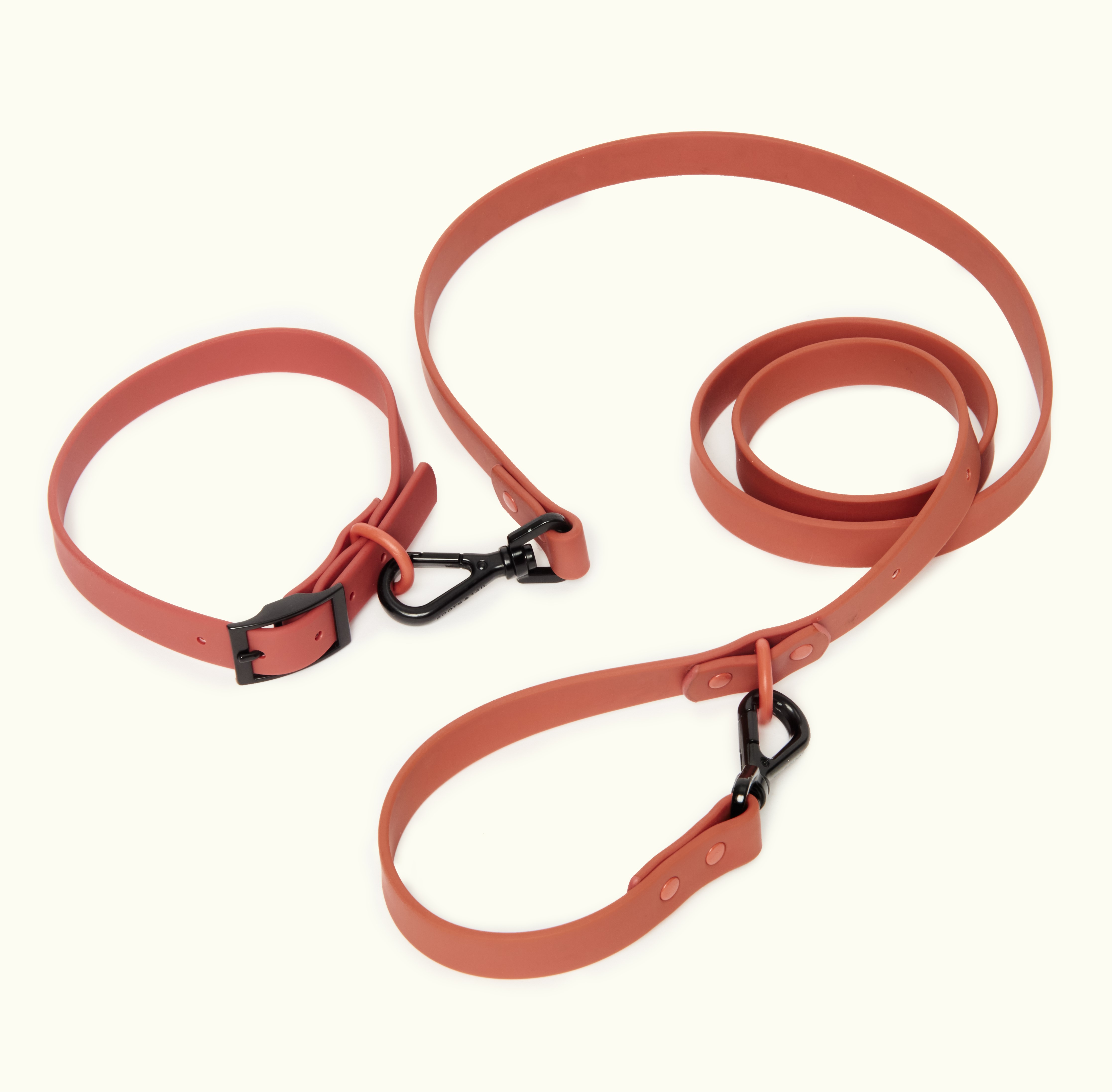 Towing rope collar