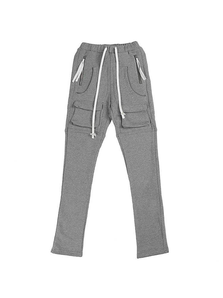 Straight Fit Plus Fleece Trousers With Pockets