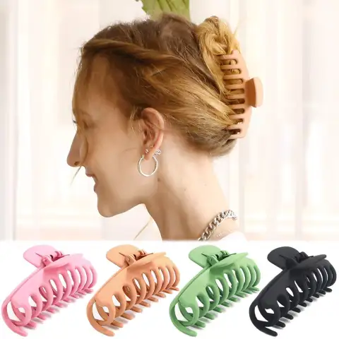 Candy-colored Ponytail Clip Shower Hair Accessory