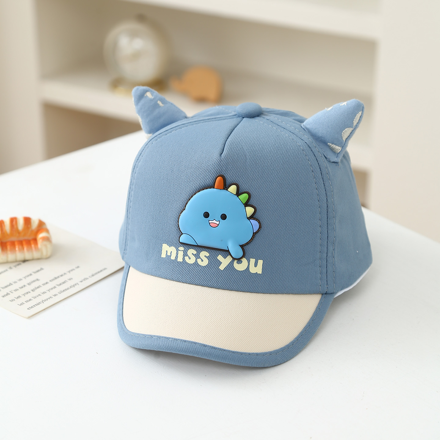 Summer Cartoon Cute Animal Letter Baseball Cap For 3-18 Month Old Babies, Sun Hat For Outdoor Use, Suitable For Boys And Girls, Versatile For All Occasions.