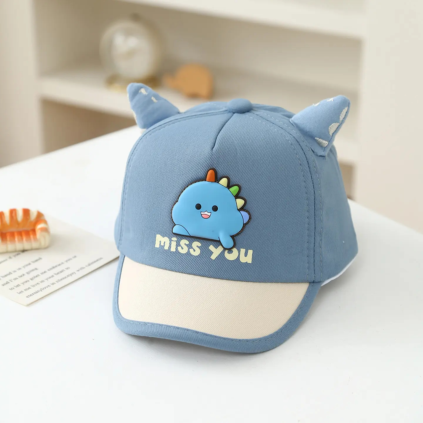 Summer Cartoon Cute Animal Letter Baseball Cap