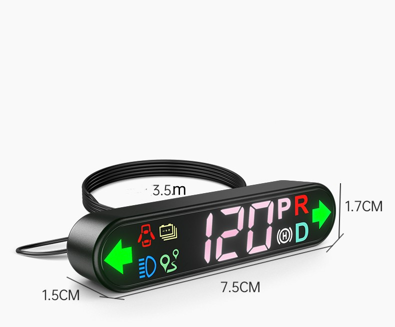 Title 1, Head-Up Display Pannello Strumenti con Schermo ...