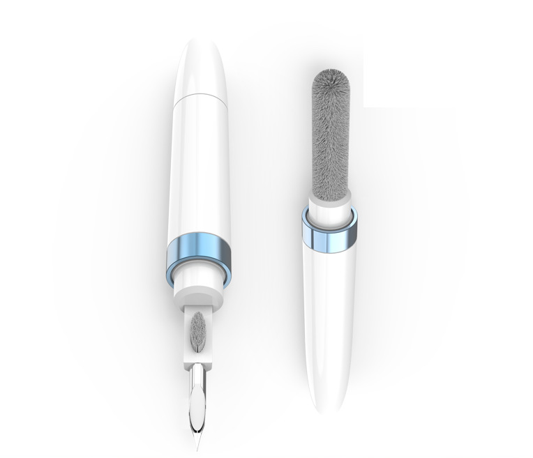 Headphone Cleaning Pen Earplugs Earbuds Mobile Computer Keyboard Brush Kit 3