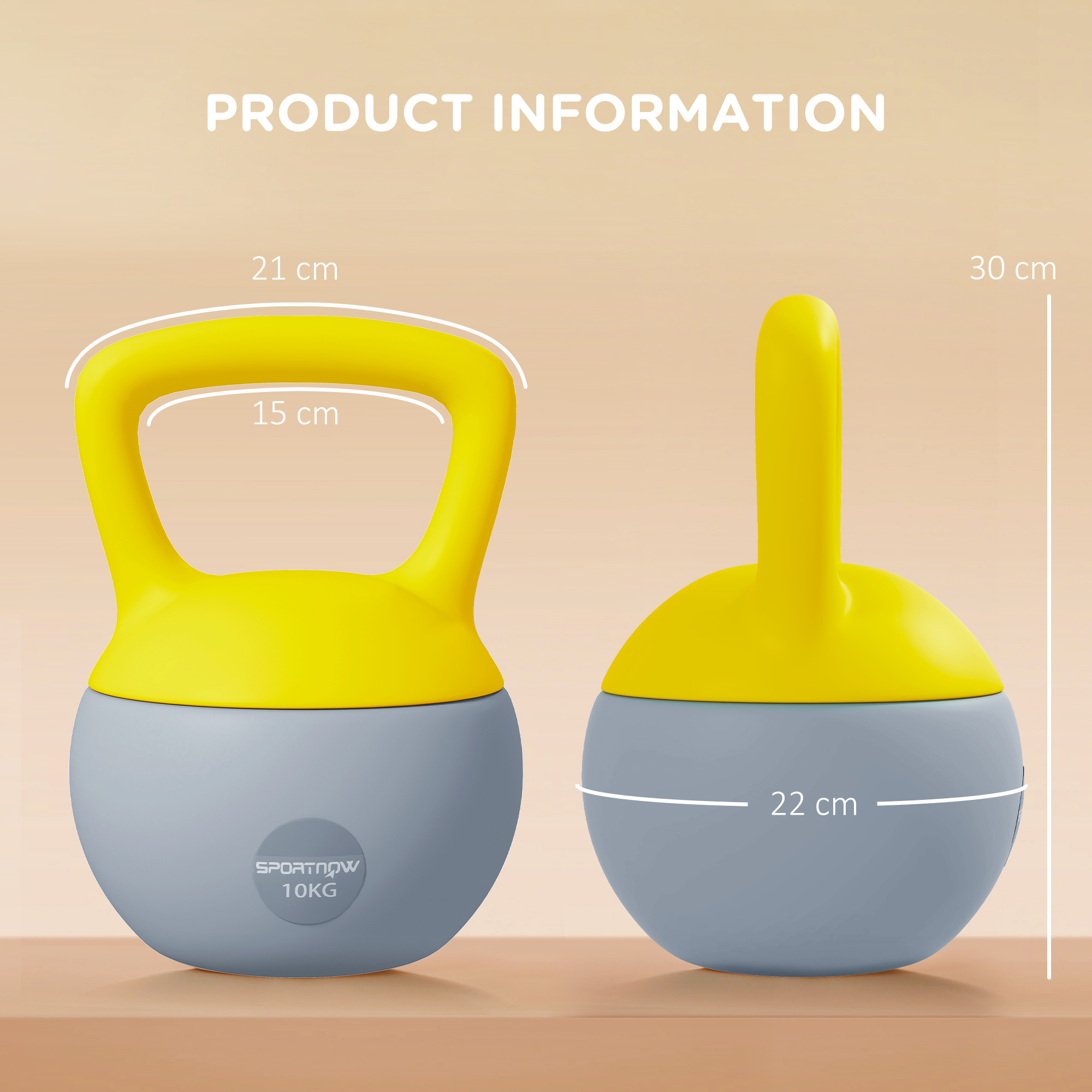 10kg Soft Kettlebell With Anti Slip Handle, Suitable For Home Gym — image 6