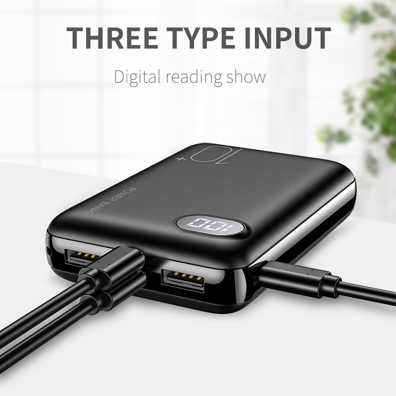 zrmtraders 10,000mAh Dual USB Power Bank 