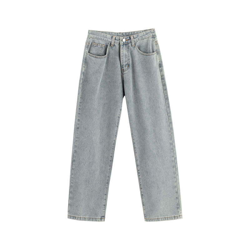 Men's Loose Fitting Straight Jeans