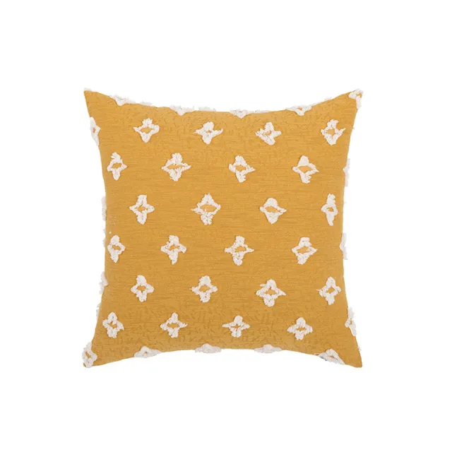 New Nordic Ins Tufted Pillowcase Embroidered Turmeric Throw Pillow - Shop at LoveMi
