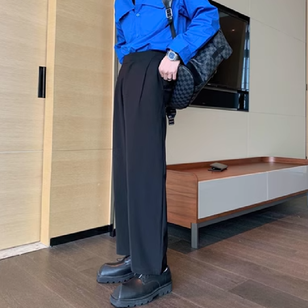 Men's Loose Straight Casual Pants