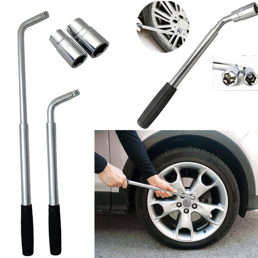 Scissor Jack Set 3 Ton Car Auto Kit With Hand Crank Wrench Lug UK — image 8