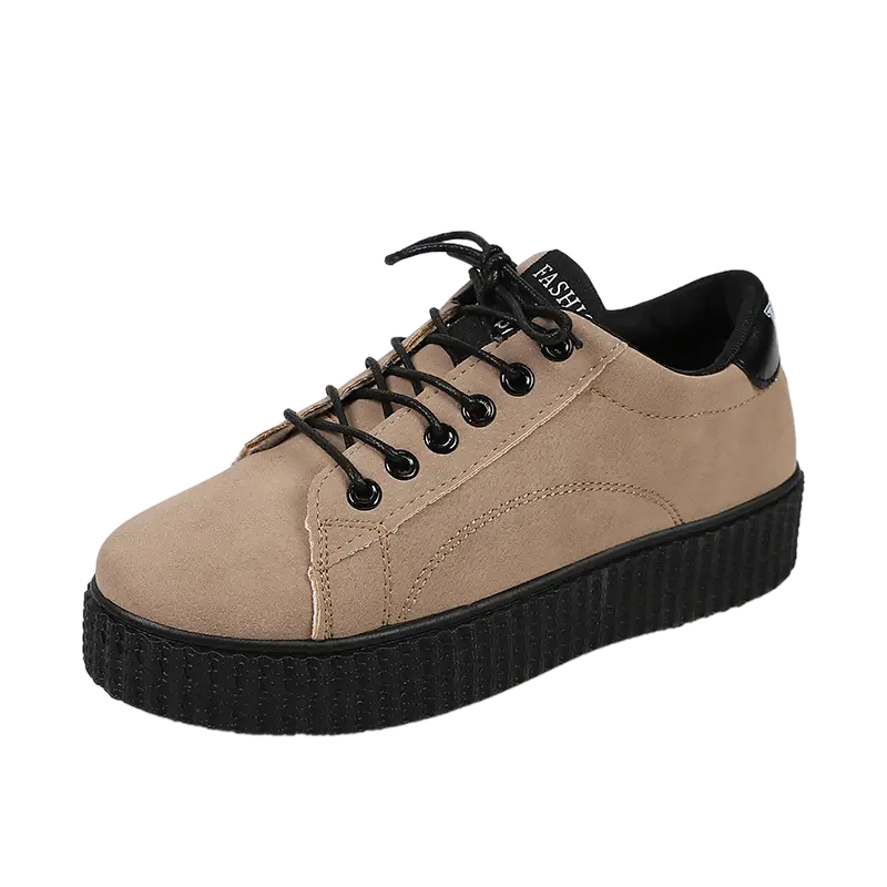 Women's Shoes Student Sports Thick Sole Shoes