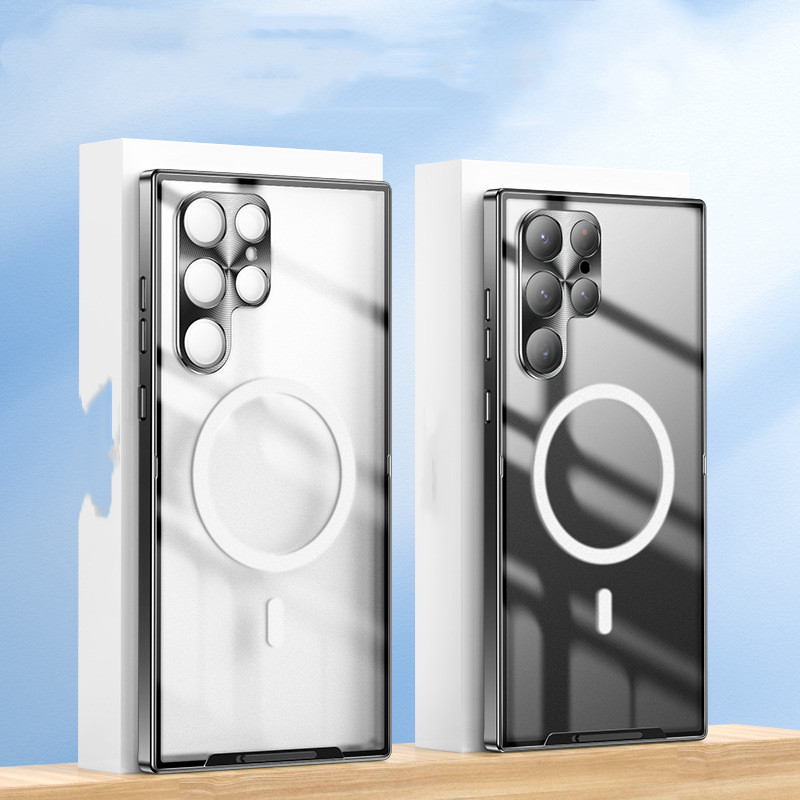 Magnetic Phone Case Full Package Lens Protector