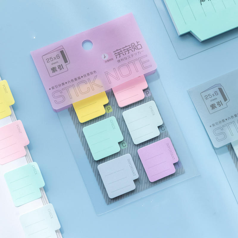 Tearable Portable Office Learning Message Notes Post-it Notes