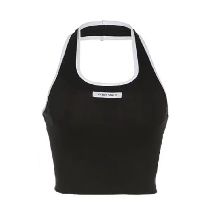 Sweet Spicy Girl Neck Hanging Strap Women's Sports Vest