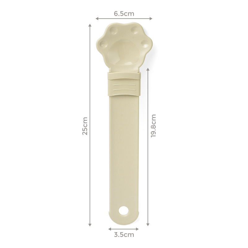 Multifunctional Cat Food Feeder, Squeeze Tool, Special Spoon For Meat Paste, Spoon Feeding Utensil, Pet Supplies, Cats Only