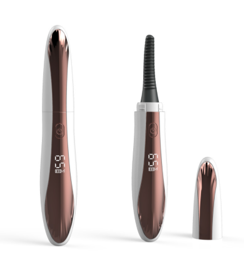 Electric Eyelash Curler USB Rechargeable White Silicone - Shop at LoveMi