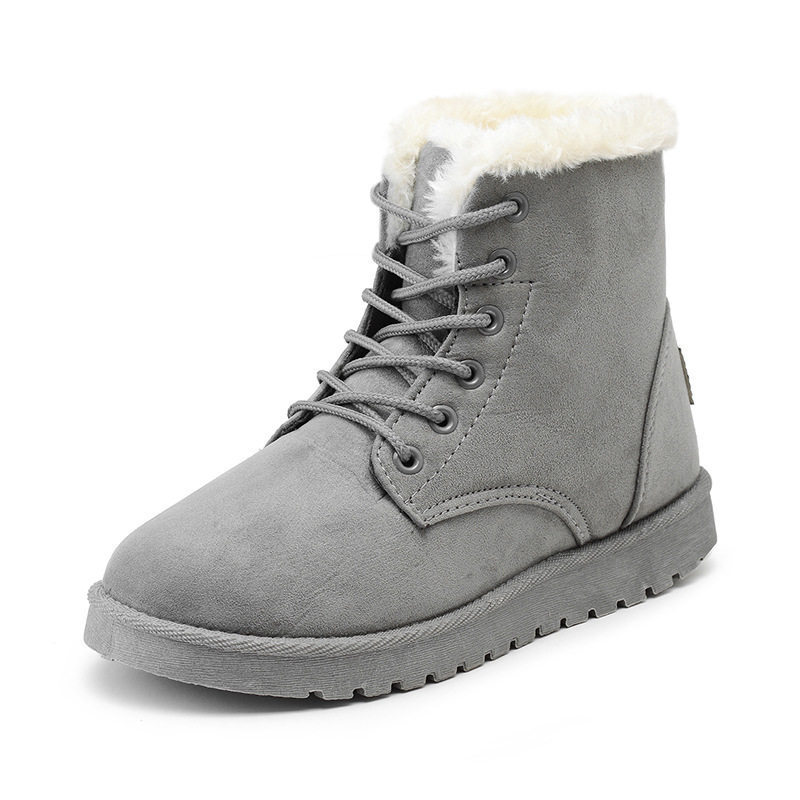 Title 2, Female Warm Ankle Boots Women Snow Winter Shoes