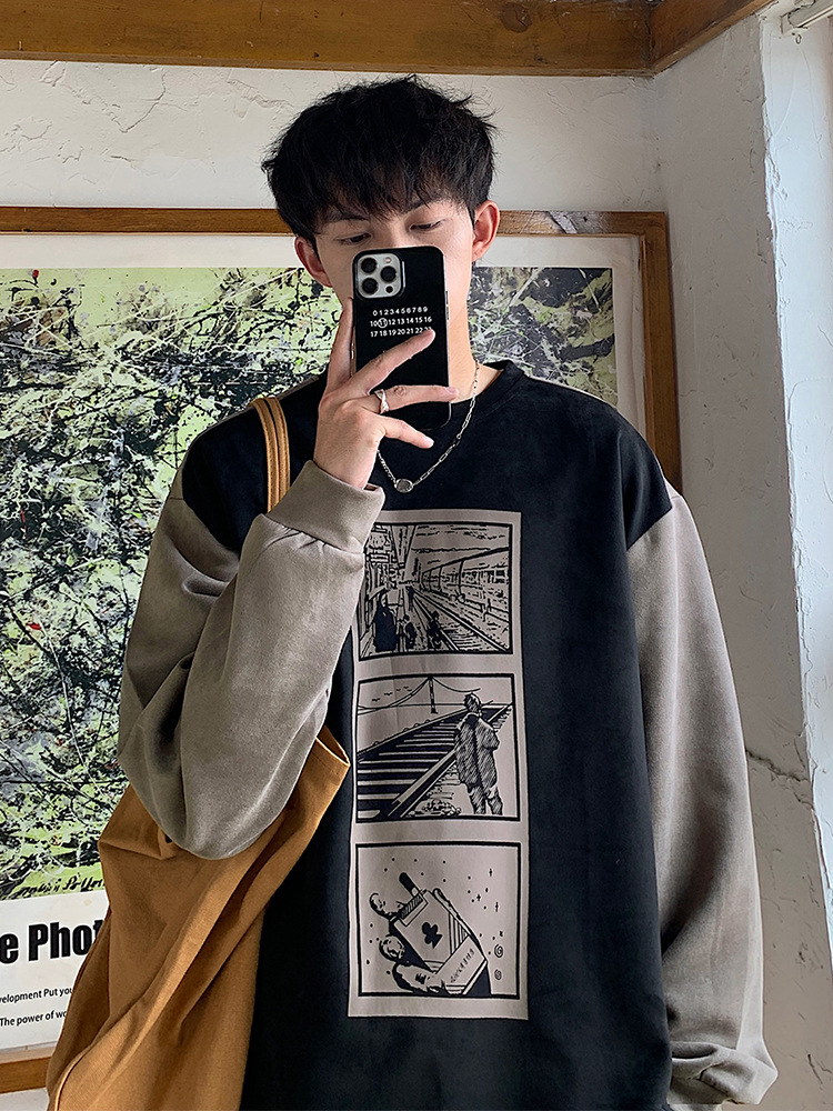 Japanese Cityboy Sweater In Spring And Autumn
