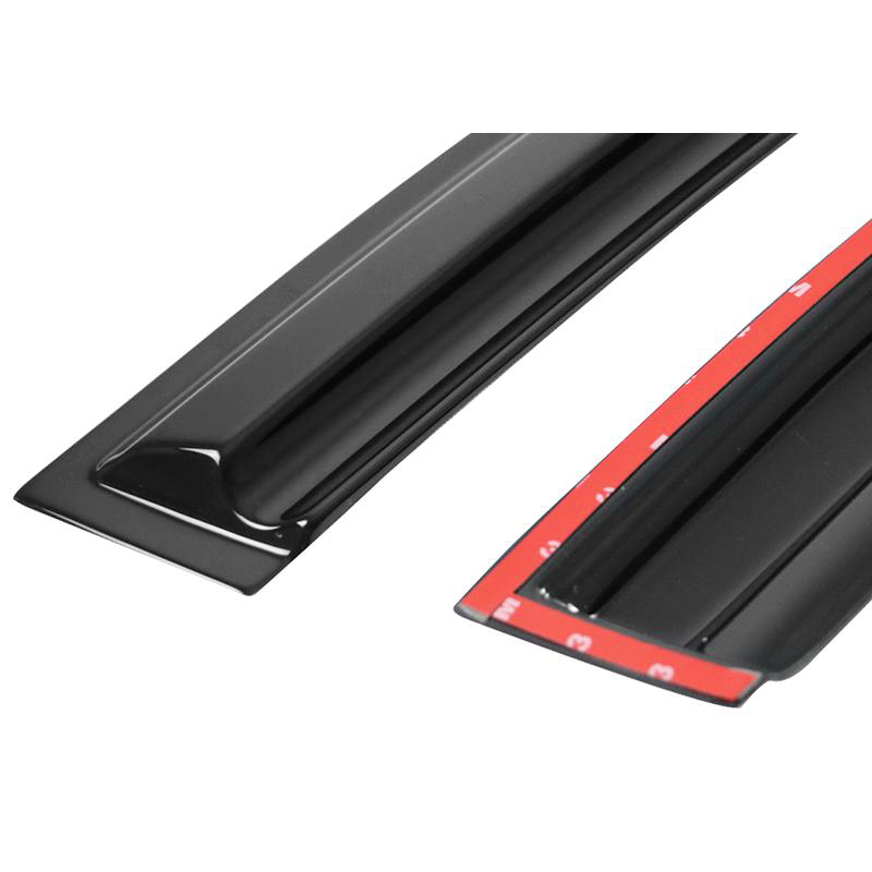 Fiesta Hatchback Mugen Style Acrylic Window Visors 4Pc Set 3