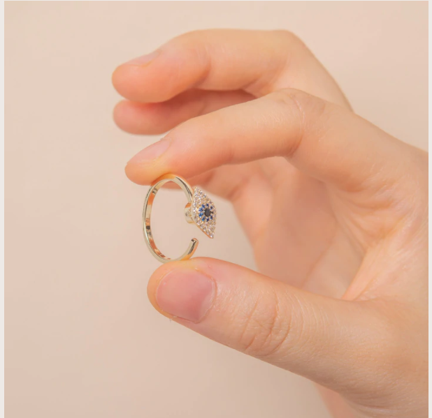 European And American Micro-inlaid Zircon Versatile Eyes