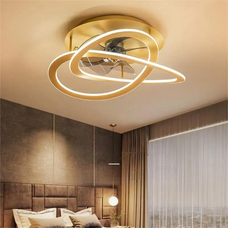 Bedroom Fan Lamp Suction Ceiling Dining Room