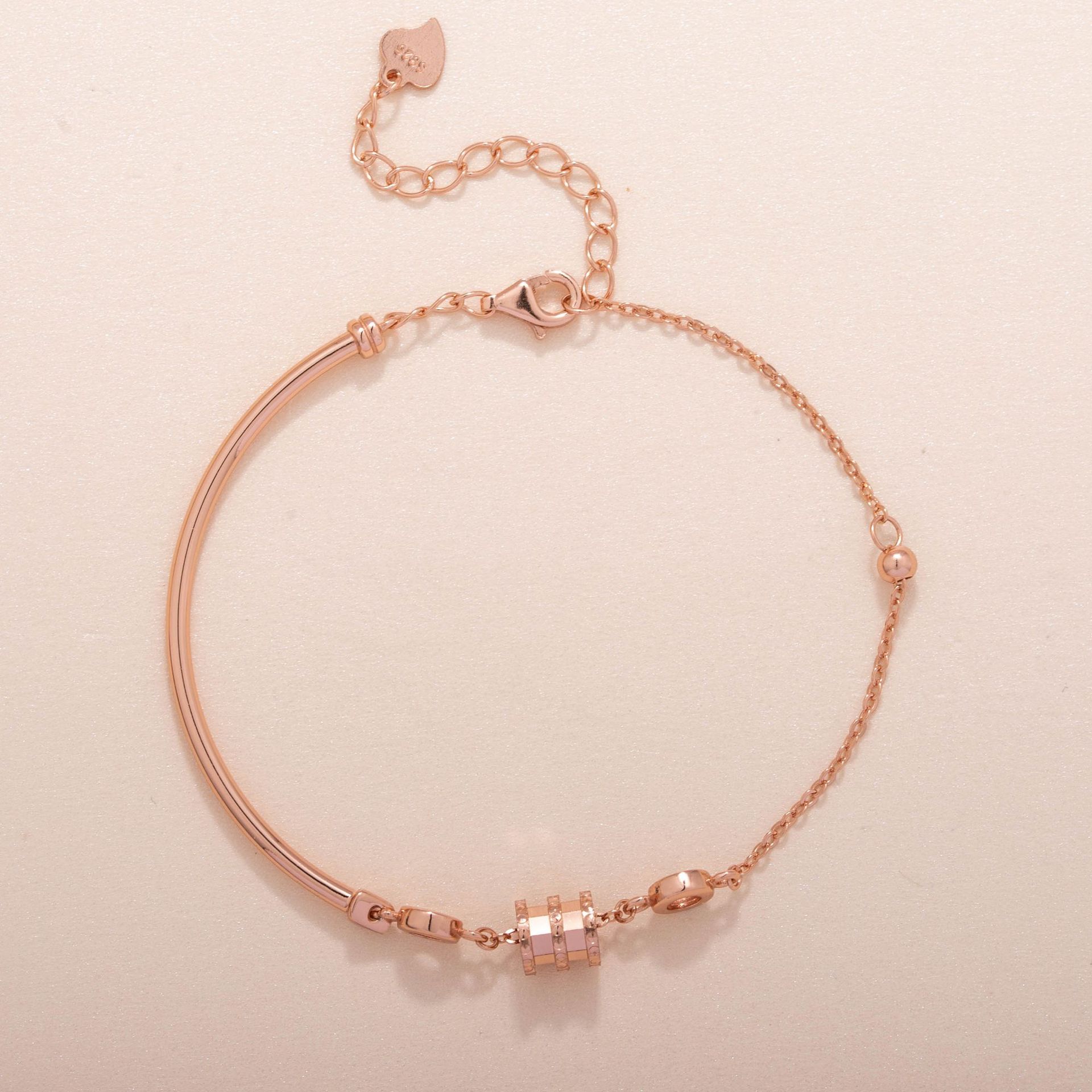 Small Waist Bracelet Female Net Red Rose Gold Bracelet