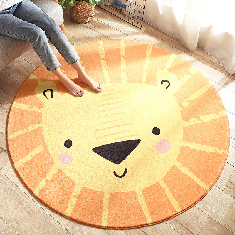 bf5b9289 611c 47e7 9eea 05252725da65 - Home Living Room Bedroom Bedside Round Floor Mat
