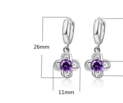 Title 1, Female S925 Sterling Silver Earrings