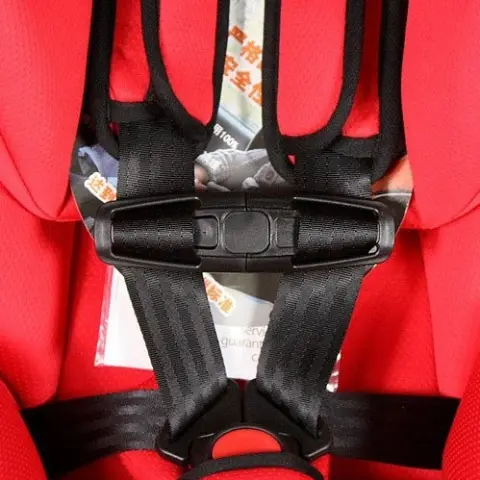 Vehicle Child Safety Seats 5 Point Belt Chest Card