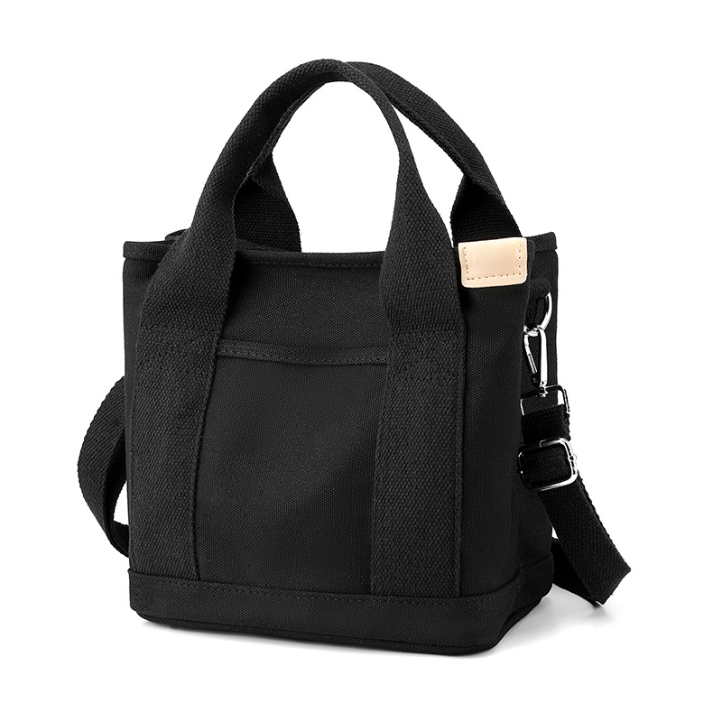 Black diagonal shoulder strap