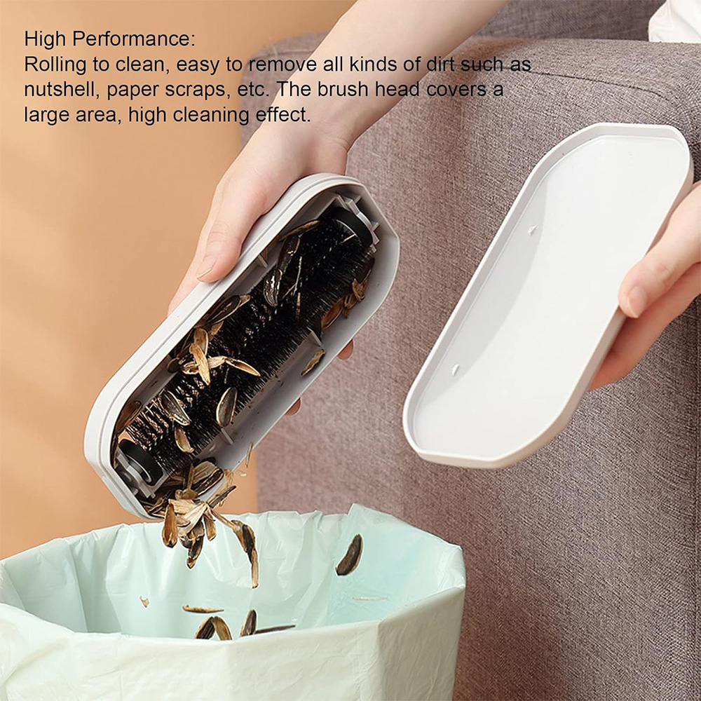 Multi Functional Table Crumb Sweeper, Soft Bristles Debris Collector For Table, Mat, Bed Sheets, Sofas, Clothes Cleaning Brush