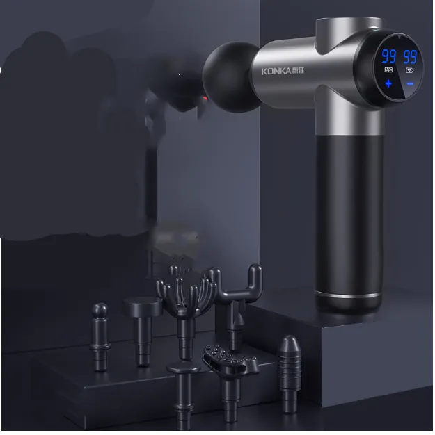 Quiet Small Household Touch Display Fascia Gun Silver - Shop at LoveMi