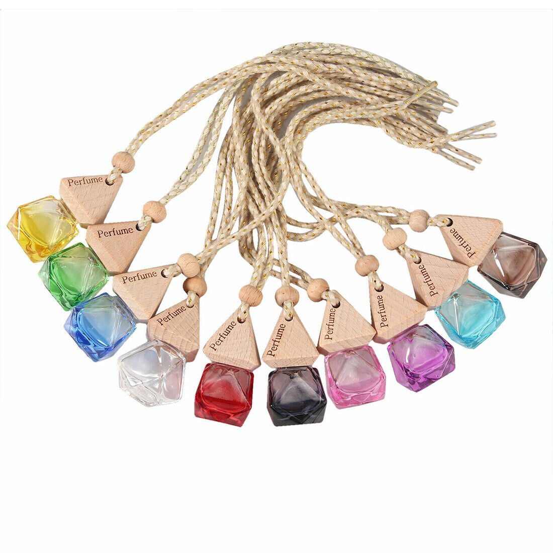 NEW 20x Hanging Empty Car Mini Perfume Bottle Diffuser Air Freshner Gadget... 11