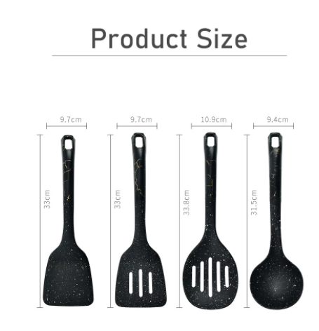 Title 4, Cooking Utensil Set Spatula Dish Soup Spoon