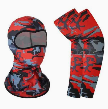 Camo red headcover cuff