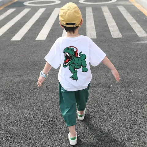 Children's Clothing Boys Summer Suits Western-style Clothes Handsome Short