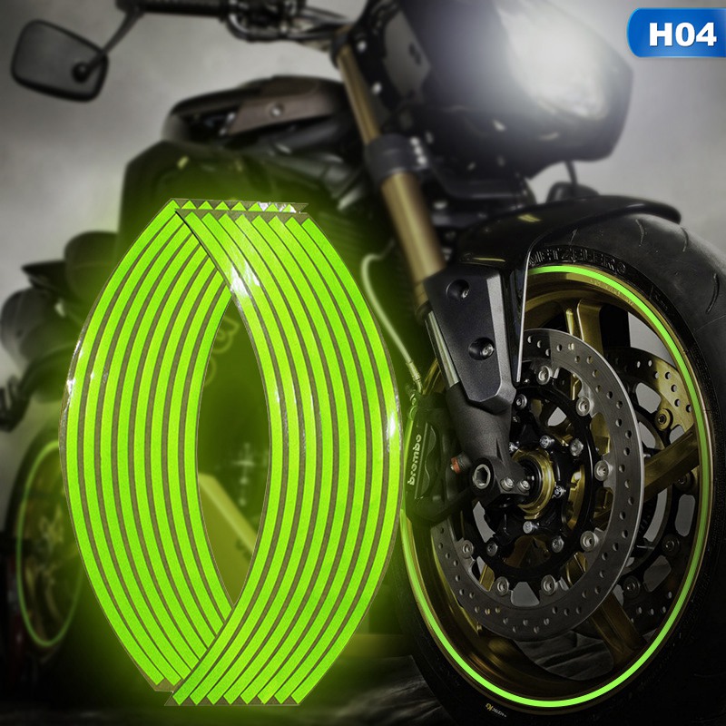 Title 3, Creative And Versatile Motorcycle Wheel Rim Sti...