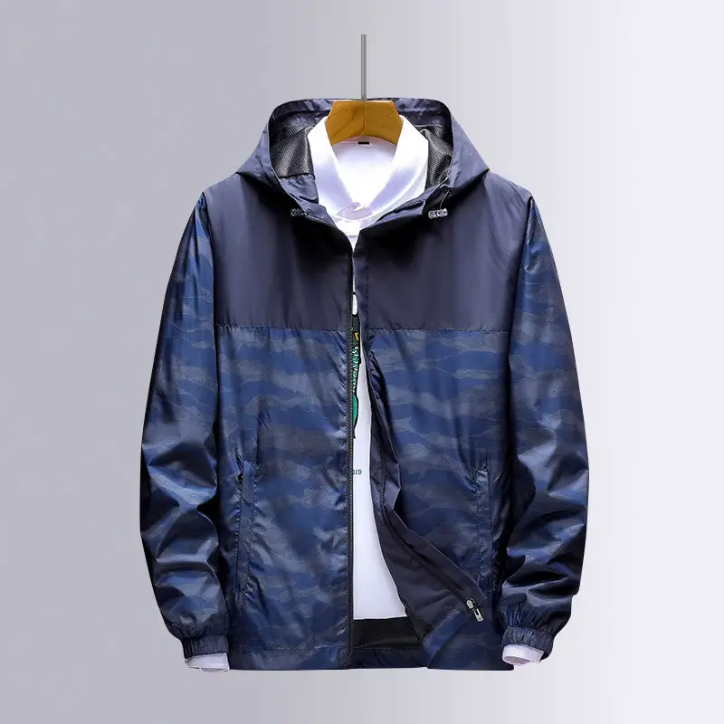 Trendy Jacket Casual Sports Camouflage Windbreaker
