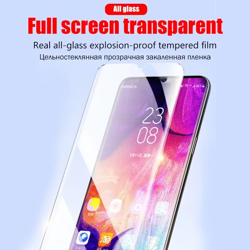 Simple Creative Tempered Glass Set