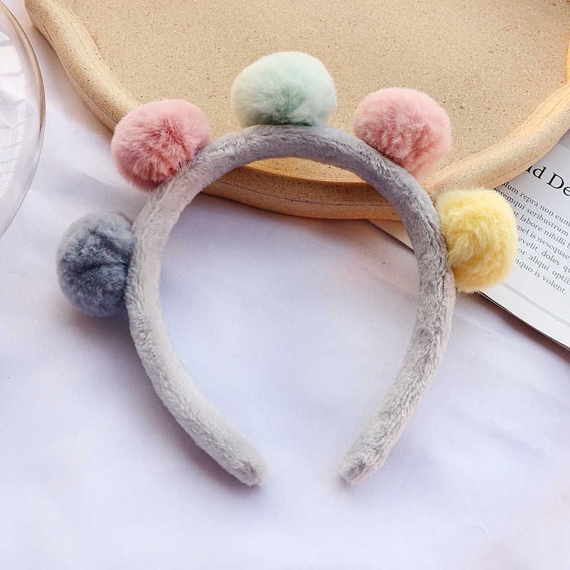 Girls Face Mask And Hair Accessories Grey - Shop at LoveMi