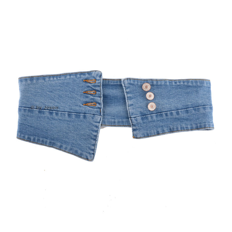 Title 4, Corset polyvalent en denim stretch pour femme, ...